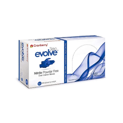 Evolve Nitrile Powder Free Gloves M