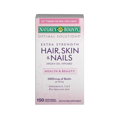 Natures Bounty Hair Skin Nails 5000Mcg Softgels 150'S 