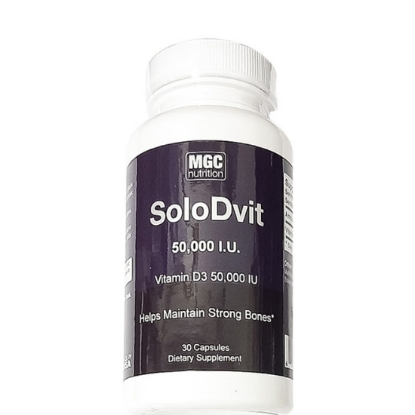  - MGC Nutrition SoloDvit 50,000 IU Caps 30'S