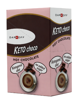 Dark Off KETO Choco Hot Chocolate 120G 10*12G
