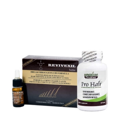 pro hair / revivexil ampoules package