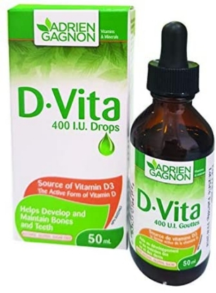 Adrien Gagnon D.Vita 400 I.U Drops 50ml