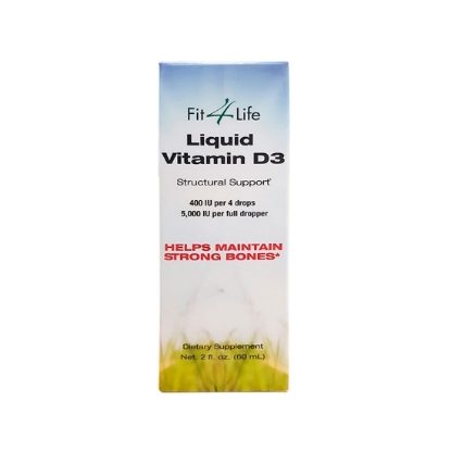 Fit 4 Life Vit D3 400 Liq Drop