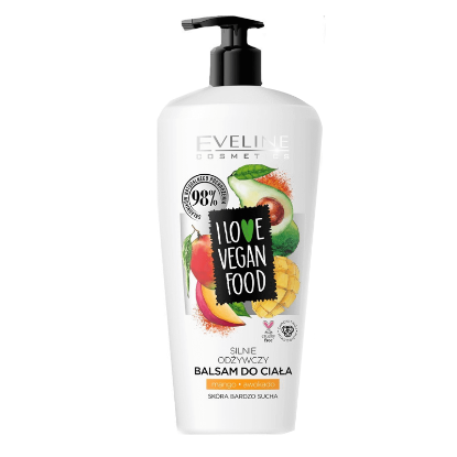 Eveline I LOVE VEGAN FOOD Moisturizing Body Balm mango & avocado 350 ml