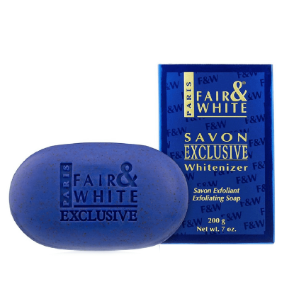 فير اند وايت صابونة التقشير والتفتيح الزرقاء 200 جم