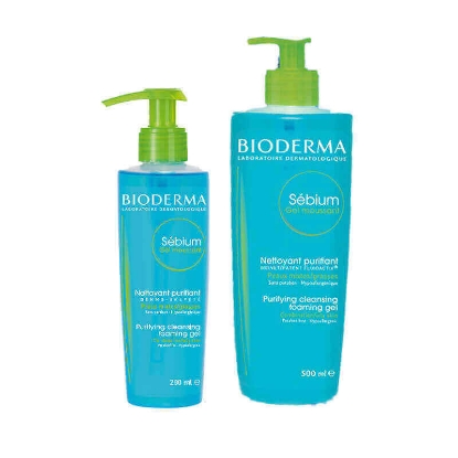 Bioderma Sebium Foaming Gel Offer 500 ml+ 200 ml 