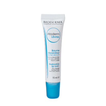 Bioderma Atoderm Lip Balm 15 mL repairs damaged lips