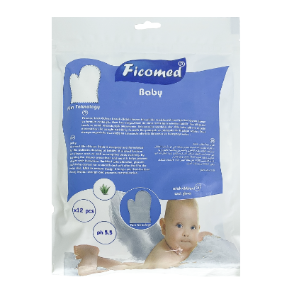 FicoMed Wet Gloves Baby for babies hygiene