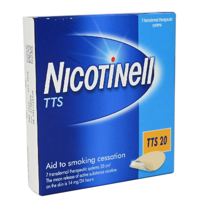 Nicotinell Tts-20 35Mg 7 Plaste  stop smoking