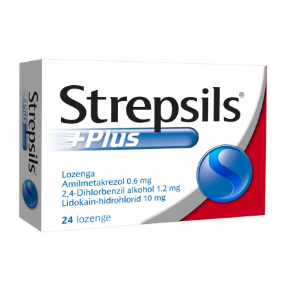 Strepsils Plus  Sore throat lozenges