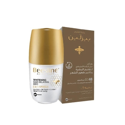Beesline Whitening Hair Delay Deo Roll-On 5 In1 Formula 50ml  