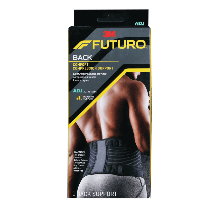 Futuro Back Comfort Compression Support ADJ 