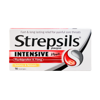 Strepsils Intensive Honey & Lemon Lozenges 16'S