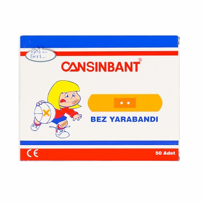 Cansin Bant Fabric First Aid Plaster 50 Pcs