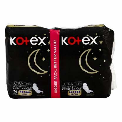 Kotex Ultra Thin Night 14'S 