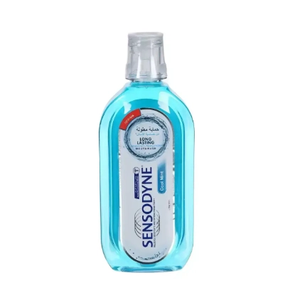 Sensodyne Long Lasting Sensitivity Protection Mouthwash Cool Mint 500 ml 