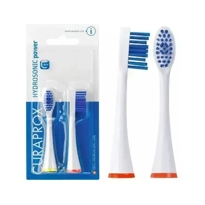 كيورابروكس رأس فرشاة الأسنان الكهربائية 2 قطعة CHS 300