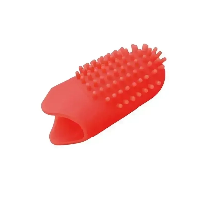 Melo Iko Kids Strawberry Finger Toothbrush 1 Pc 