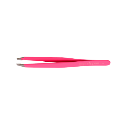 Nippes Tweezer Slant Stainless Pink 