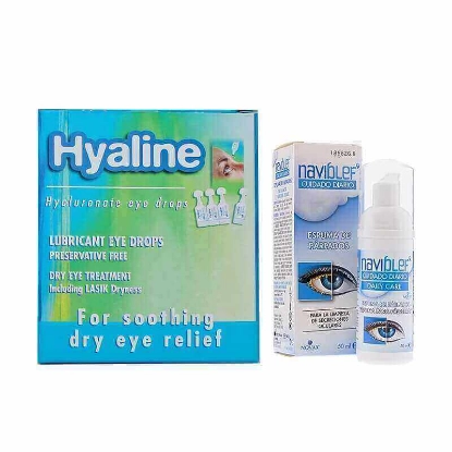 Eye moisturizing package (Hyaline + Navi Blef)