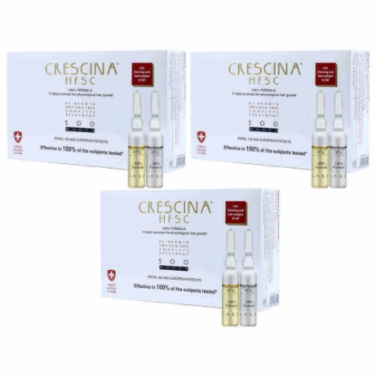 Triple Package - crescina HFSC 100% 500 woman TC 10+10 fl