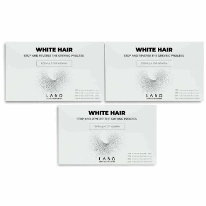 Triple Package Crescina White Hair Treatment Woman .20fl