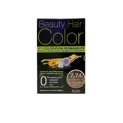 ايريك فافر صبغة بيوتي للشعر 7.74 أشقر بني دافئ