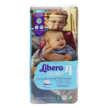 Libero Comfort 4 Maxi 7-11 Kg 52'S to prevent leakage 