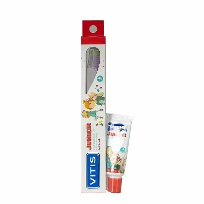 Vitis Junior Toothbrush + Dental Gel 15 ml