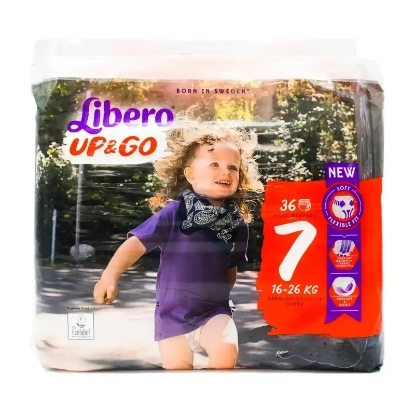 Libero 7 Up & Go Pants 16-26 Kg 36'S easy to change