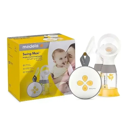 ميديلا سوينغ شفاط حليب الثدي الكهربائي المزدوج 