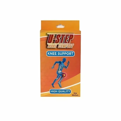 U-STEP Knee Support With Pressure Strap Medium
