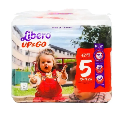 Libero 5 Up & Go Pants 10-14 Kg 42'S easy to change