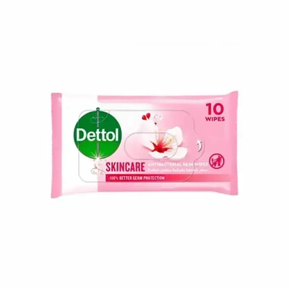 Dettol Skincare Antibacterial Wipes 10'S