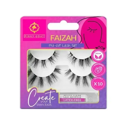 Pinky Goat Faizah Pre-Cut Eyelashes 
