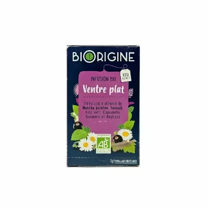 Biorigine Infusion Bio Ventre Plat 20 Sachets 
