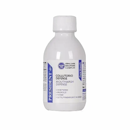 President Defense Pure Breath Mouthwash 200 ml 