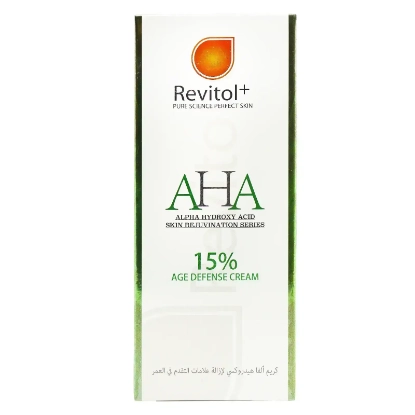 ريفيتول كريم ألفا هيدروكسي 15% لإزالة علامات التقدم بالعمر 50 جم