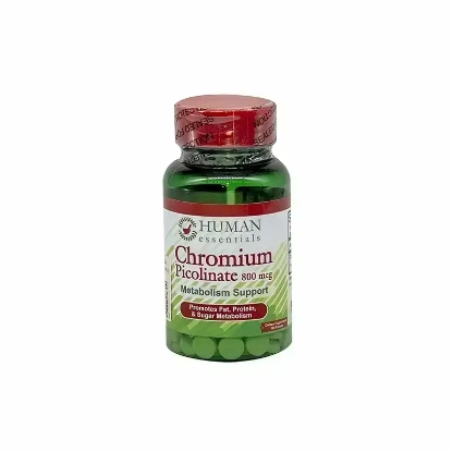 Human Essentials Chromium Picolinate 800 mcg 100 Tabs