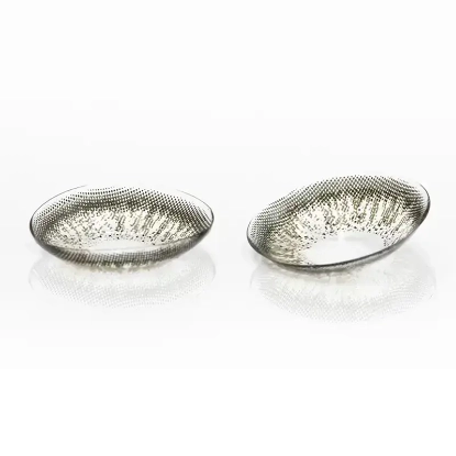 أدور عدسات لاصقة لون كريستال جراي 