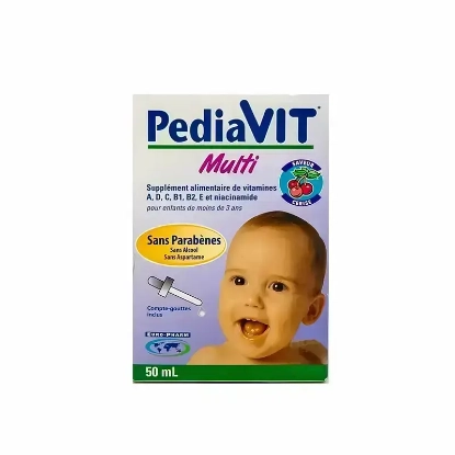 Pedia Vit Multi Drops With Cherry Flavoured 50 ml 