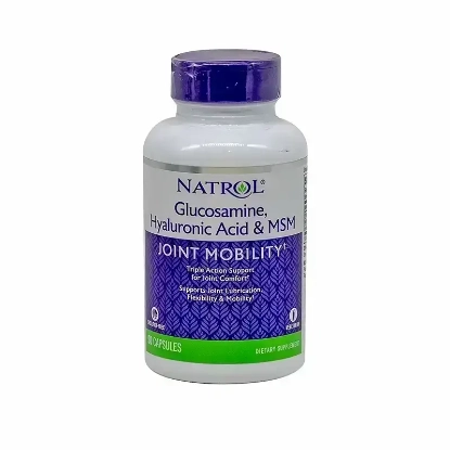 Natrol Glucosamine, Hyaluronic Acid & MSM 90 Caps 