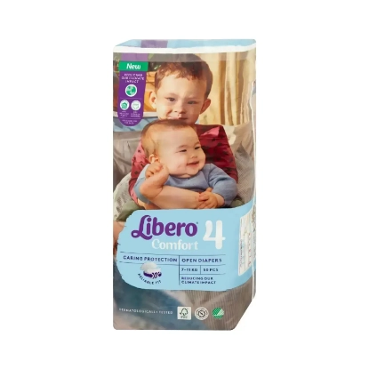 Libero 4 Comfort 7-11 Kg 50 Pcs 