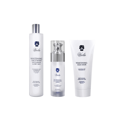 مجموعة عرض فيولا لتفتيح الوجه والمنطقة حول العين