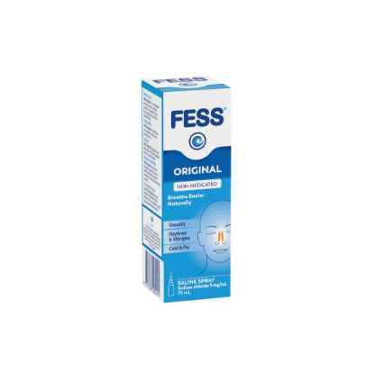 Fess Saline Nasal Spray 75 ml Normal Saline