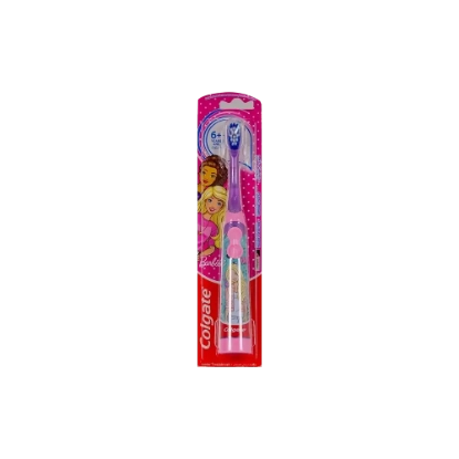 Colgate Junior +6 Years Barbie Powered Toothbrush Extra Soft 1 Pc 