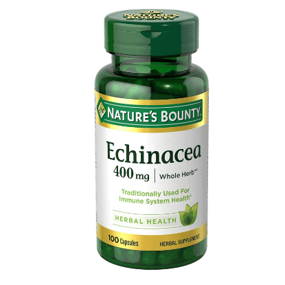 Natures Bounty Echinacea 400 mg Caps 100'S