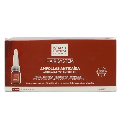 مارتيديرم انتيكايدا أمبولات الشعر 14 أمبولة لتساقط الشعر