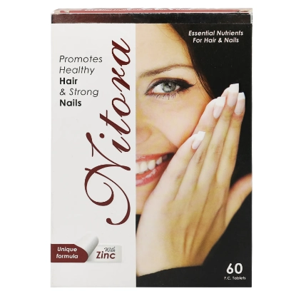 Nitora Essential Nutrients For Hair & Nails Tabs 60'S