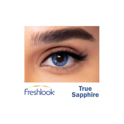 Freshlook Monthly Colorblend Lenses - True Sapphire 1 Pair 